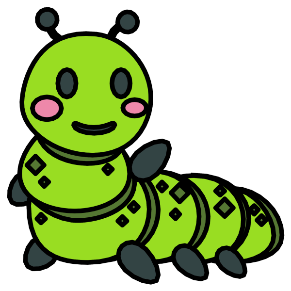 Насекомые гусеница