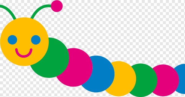 Гусеница из кругов