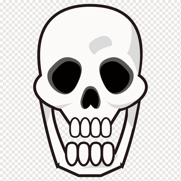 Черепок смайлик