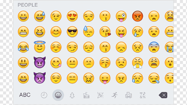 Смайлы айфона