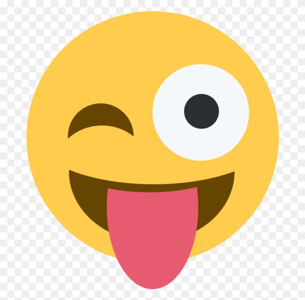 Смайлик с языком
