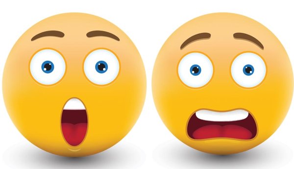 Эмодзи ужас