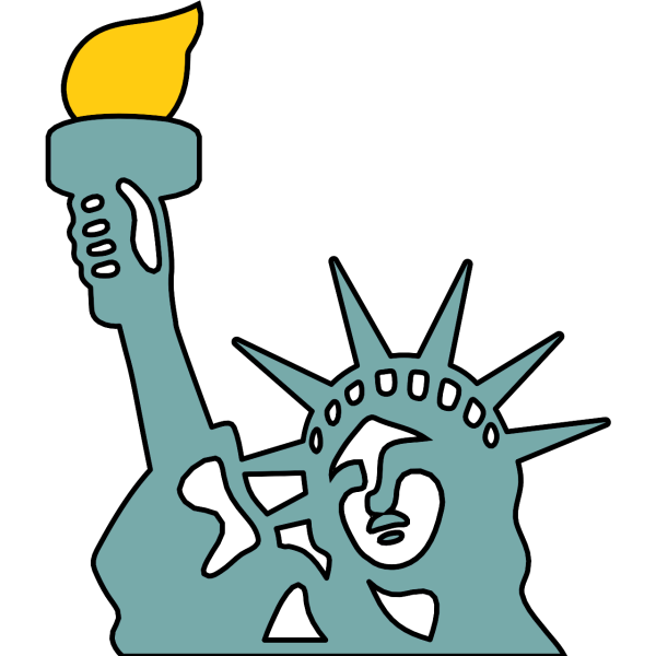Статуя свободы иконка