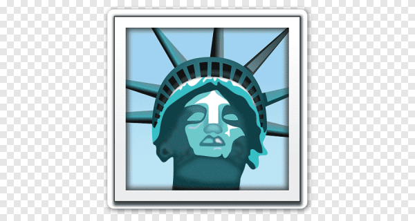 Статуя свободы стикер