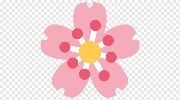 Эмодзи цветочек