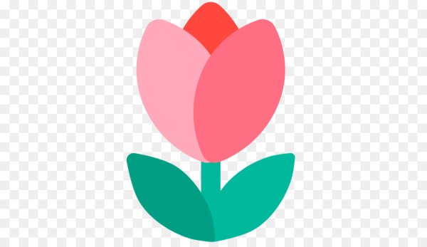 ЭМОДЖИ тюльпан