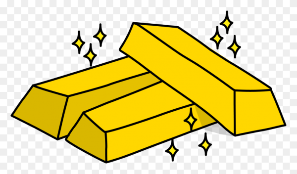 Мультяшный слиток