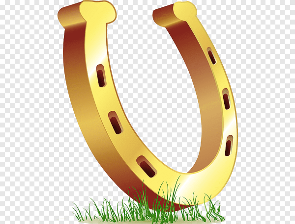Подкова на прозрачном фоне для фотошопа