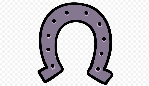 Подкова синяя