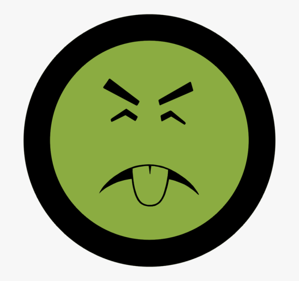Недовольный смайлик