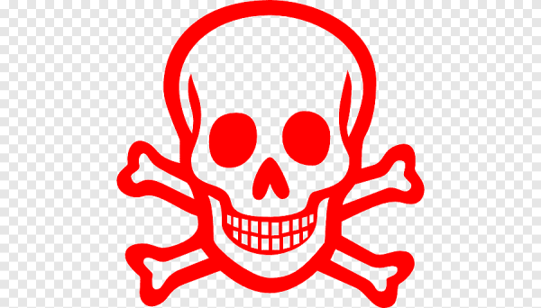 Red Toxic sign