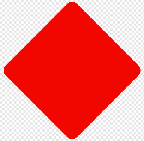 Красный ромбик