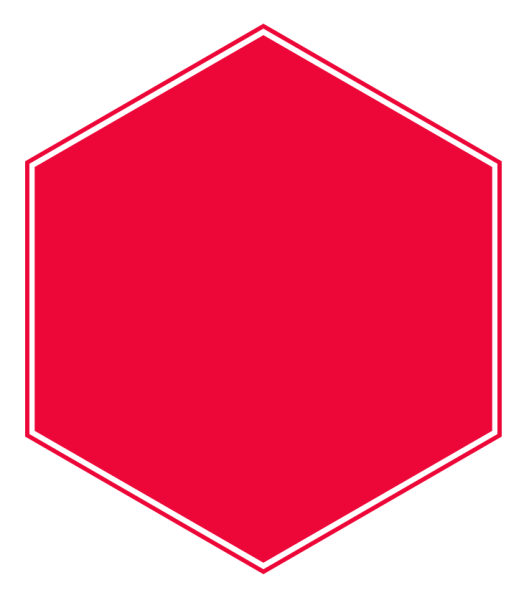 Красный пятиугольник