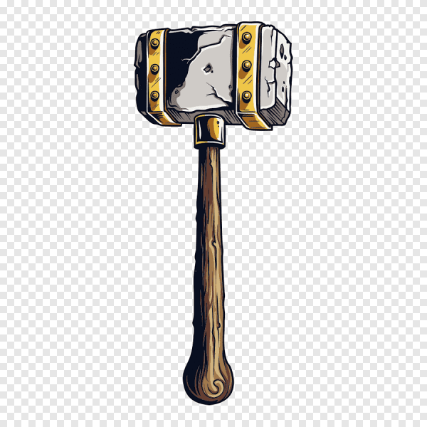 Молот мультяшный