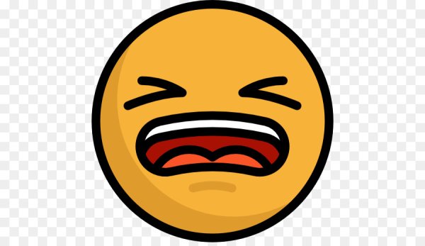 Кричащий эмодзи