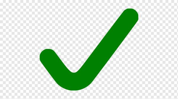 ЭМОДЖИ галочка зеленая