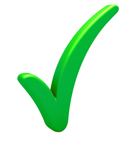 Зеленая галочка