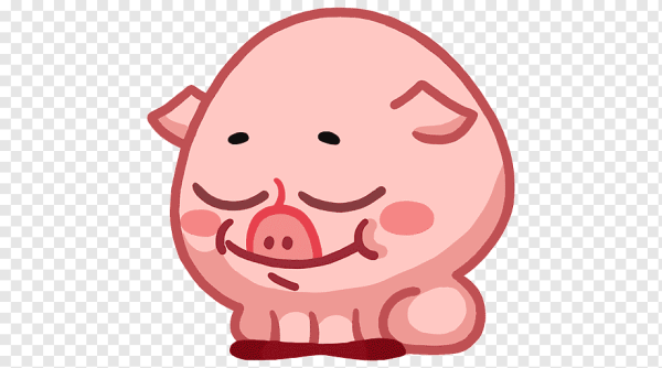 Анимированный поросенок