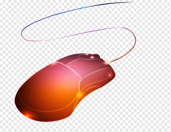 Мышка компьютерная мультяшная