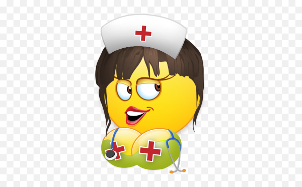 Эмодзи медсестра