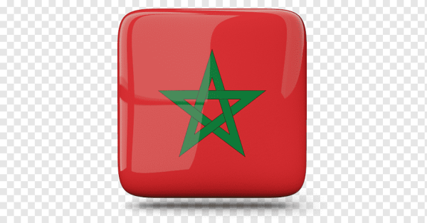 Флаг Марокко круглый