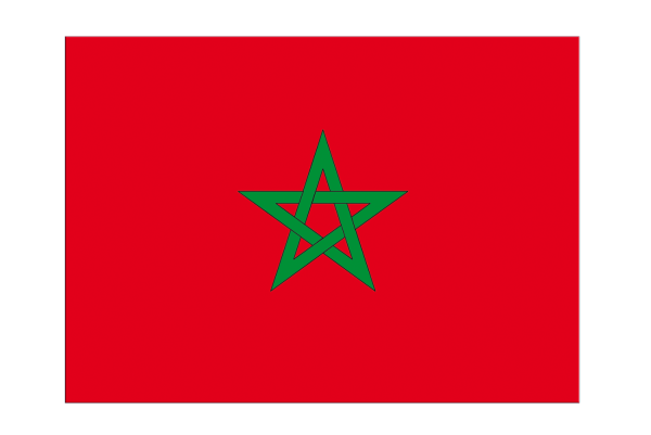 Королевство Марокко флаг