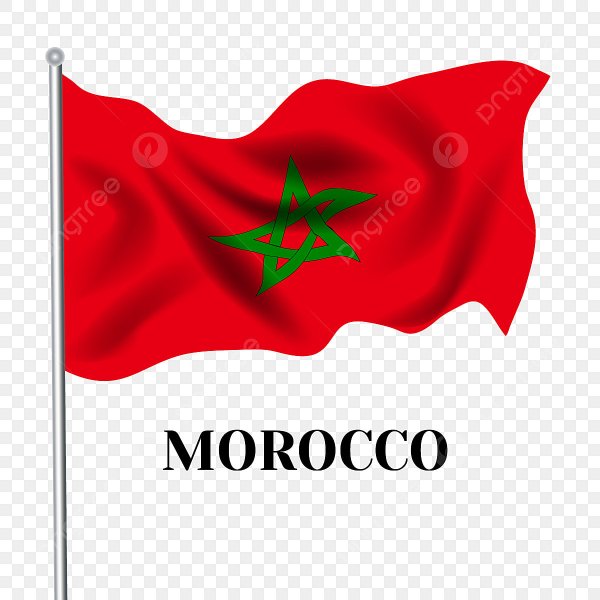 Королевство Марокко флаг