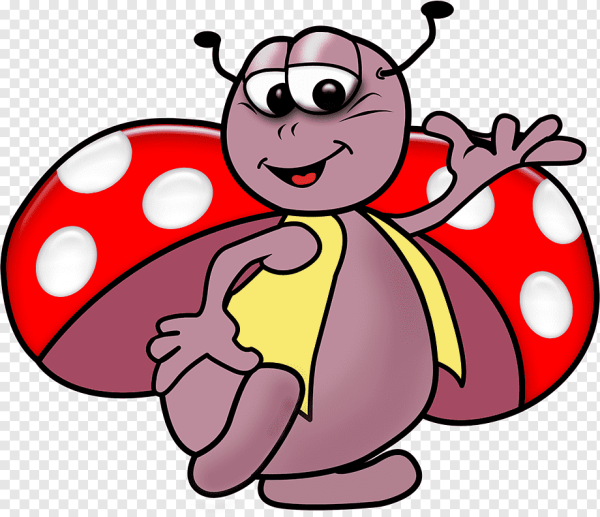 Божья коровка cartoon