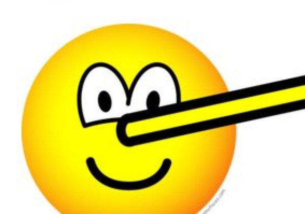 Смайл с длинным носом