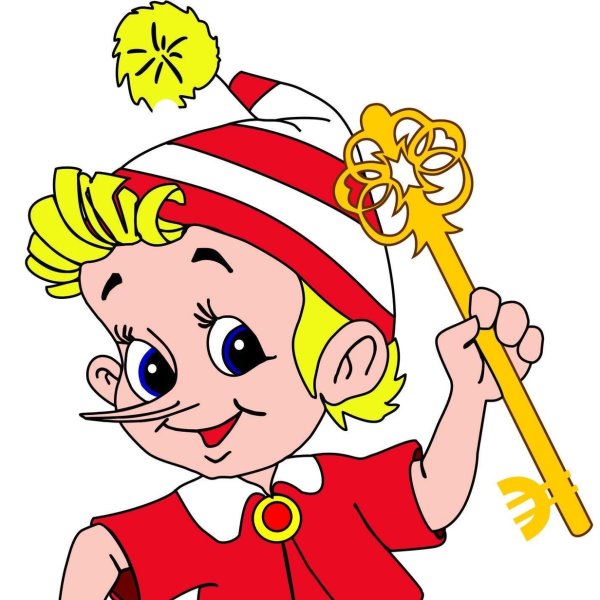 Лицо Буратино