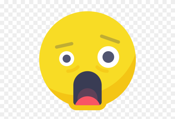 Удивленное лицо ЭМОДЖИ