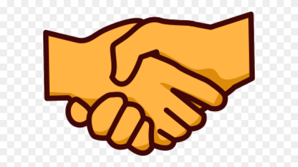 Смайлики эмодзи рукопожатие