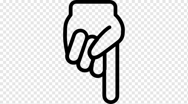 Смайлик указательный палец