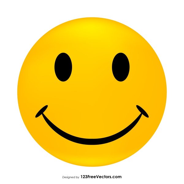 Смайл улыбающийся на прозрачном фоне