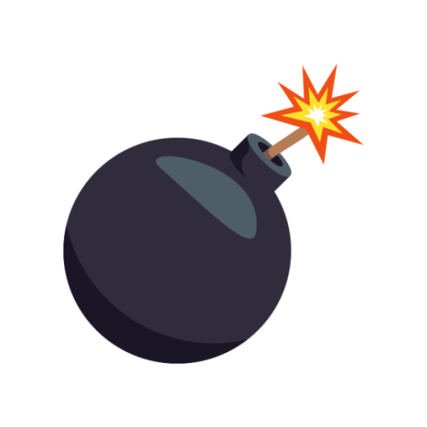 Смайлик бомба айфон