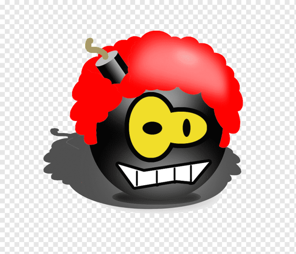 Смайлик взрыв бомбы