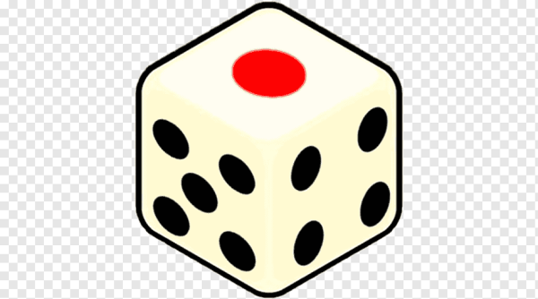 Эмодзи игральный кубик