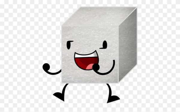 Кубик сахара мультяшный