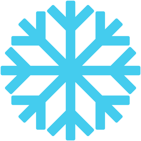 Смайлик Снежинка