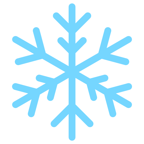 Эмодзи Снежинка