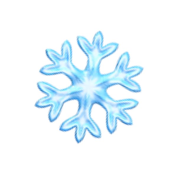 Много снежинок на прозрачном фоне