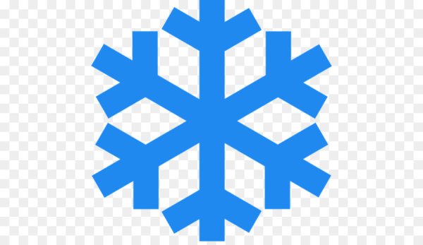 Смайлики эмодзи Снежинка