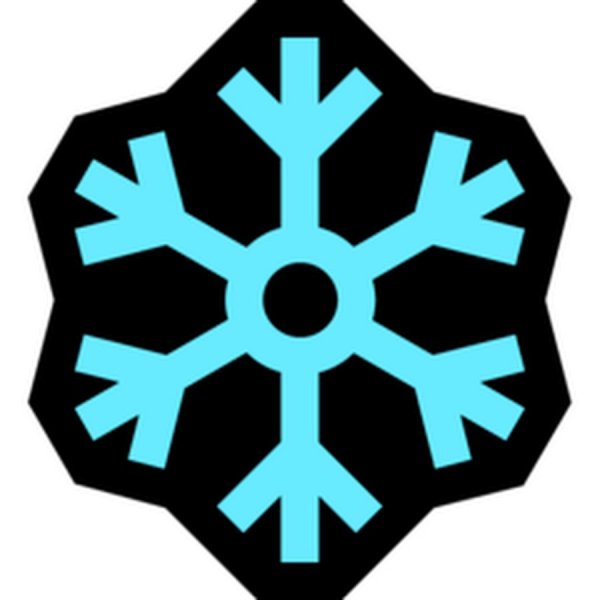 Смешные снежинки