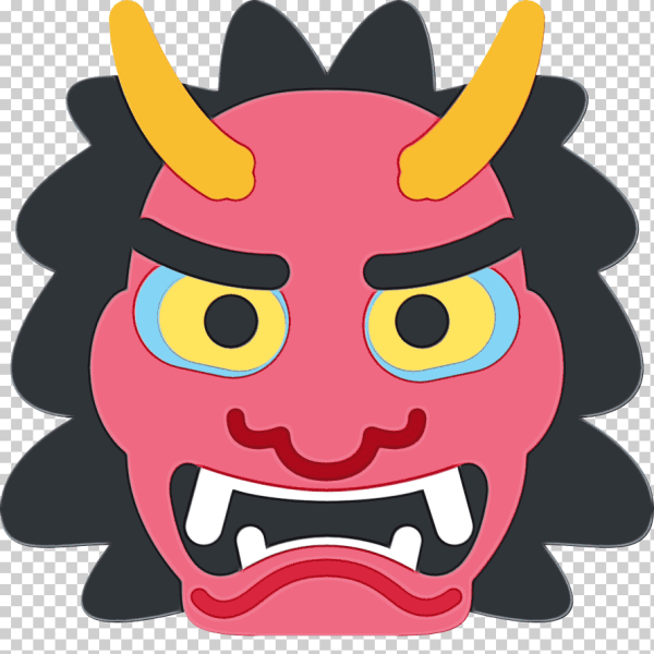 Смайлики эмодзи демон