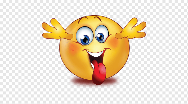 Смайлик показывает язык