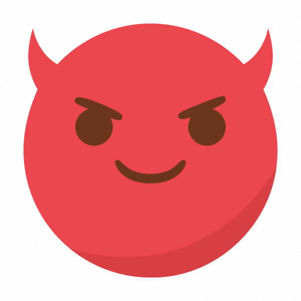 Эмодзи чертик
