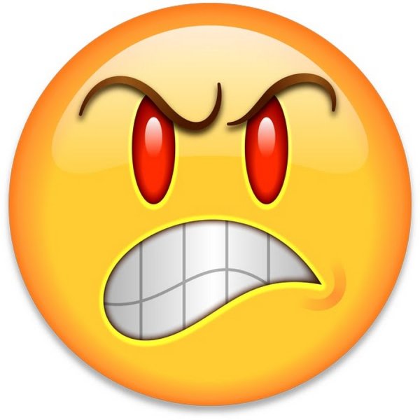 Смайлик злость