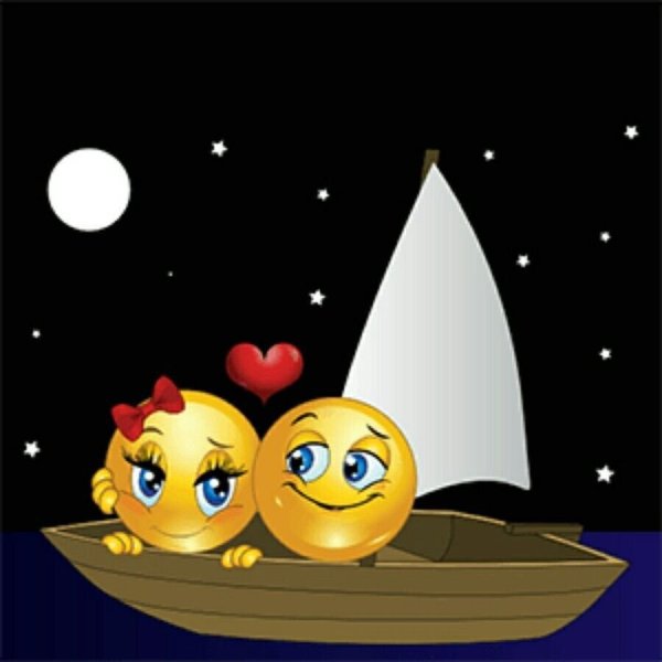 Романтические смайлики