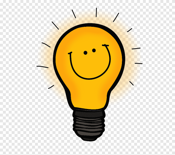 Лампочка нарисованная