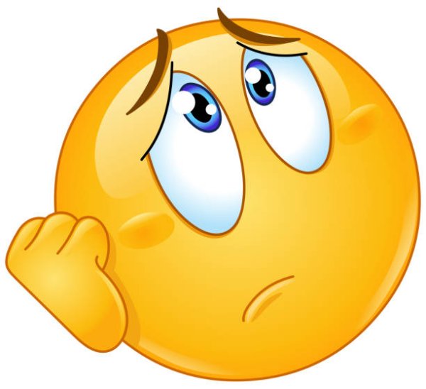 Смайлик волнуется
